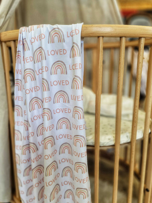 Loved Luxe Stretchy Swaddle Blanket