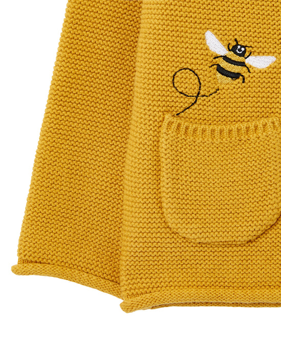 Yellow Bee Betsie Cardigan | Joules