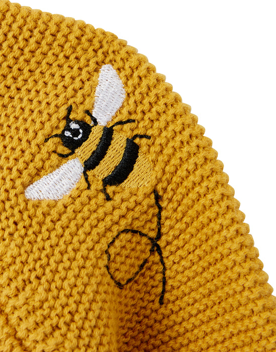 Yellow Bee Betsie Cardigan | Joules