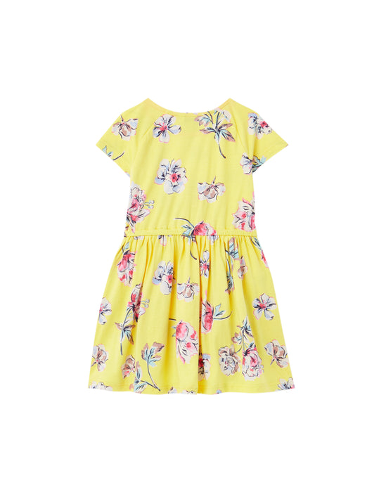 Yellow Floral Jude Dress | Joules