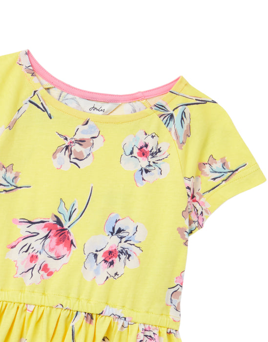 Yellow Floral Jude Dress | Joules