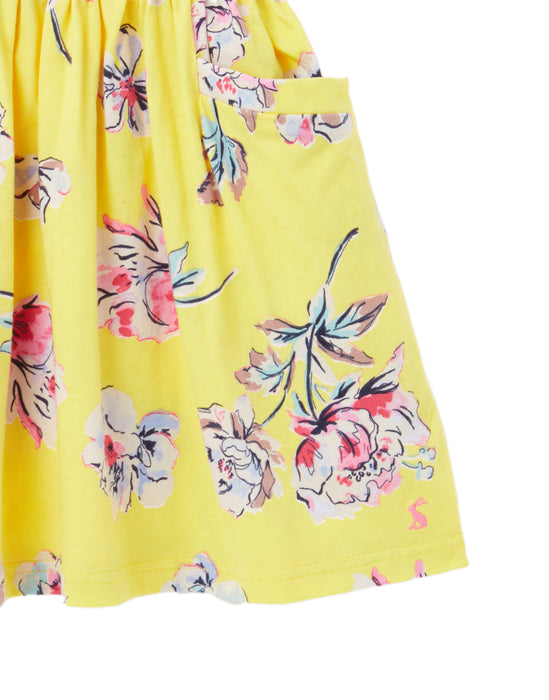 Yellow Floral Jude Dress | Joules