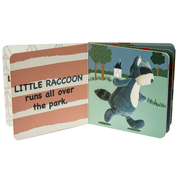 Leika Little Racoon Board Book