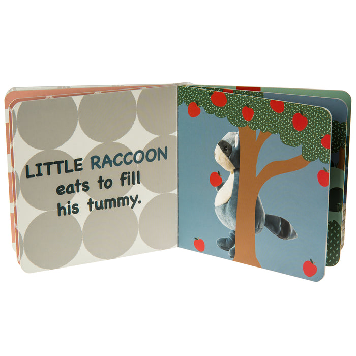 Leika Little Racoon Board Book