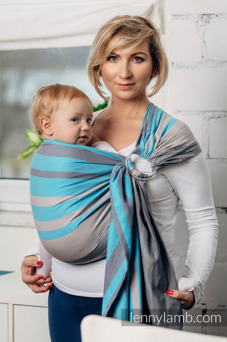 Misty Morning Ring Sling With Gathered Shoulder | Lenny Lamb