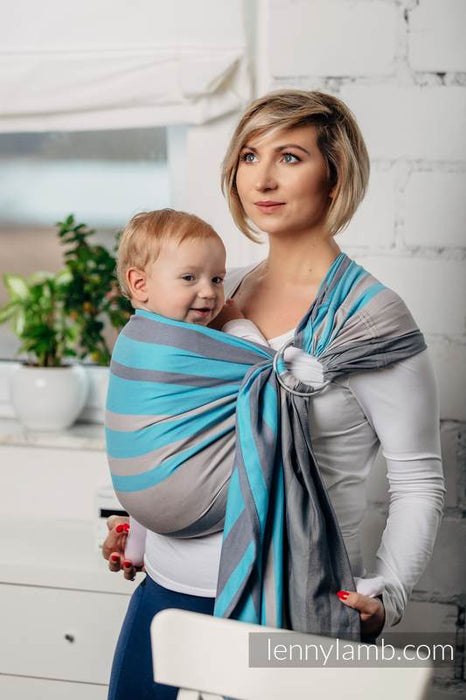 Misty Morning Ring Sling With Gathered Shoulder | Lenny Lamb