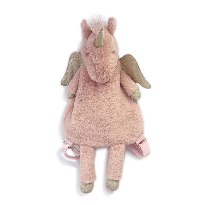 Uliana Pink Unicorn Plush Backpack | Mon Ami Designs