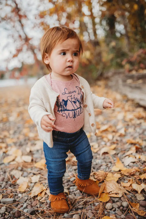 Pink 'Leave Her Wild' Bodysuit