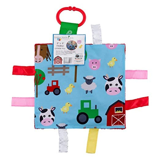 Farm Learning Crinkle Toy | Baby Jack