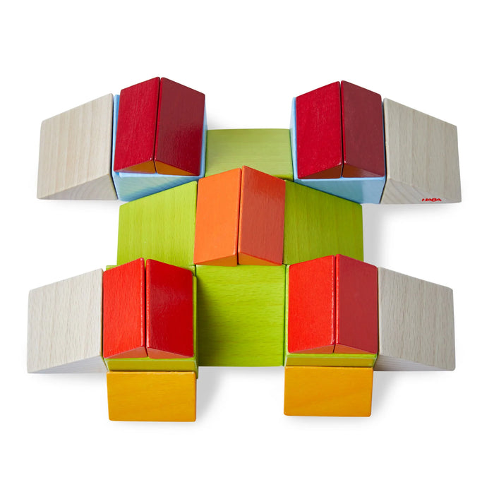 3D Puzzle Cube Mosaic Wooden Blocks