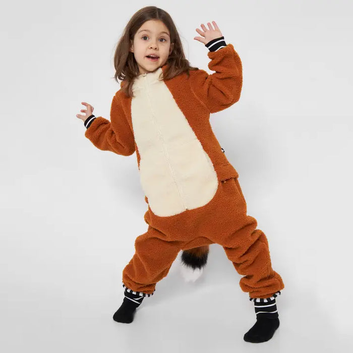 FOXDO Fox Teddy Fleece Jumpsuit