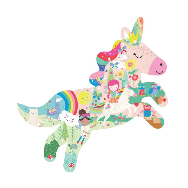 Rainbow Unicorn 40 Piece Jigsaw Puzzle