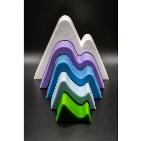 Mountain Stacking Silicone Toy