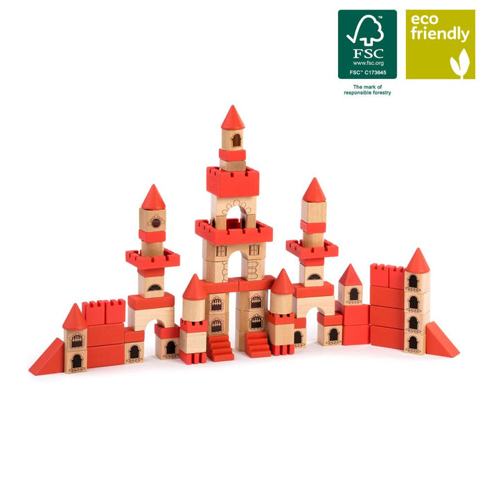 Wooden Stacking Castle