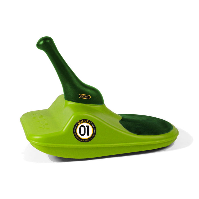 Electric Eel Green Snow Sled | Zipfy