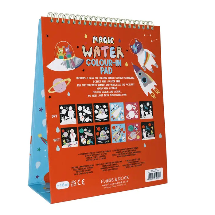 Space Magic Color Changing Easel Watercard and Pen