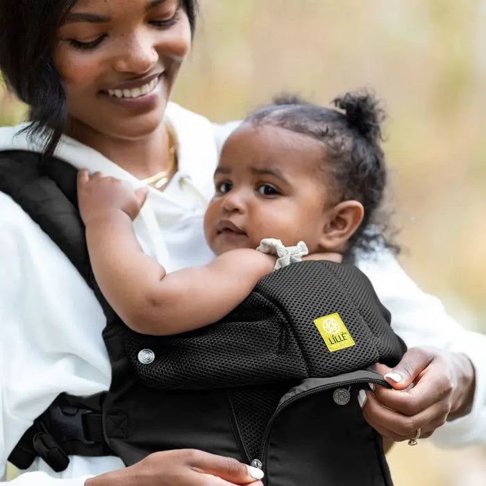 Black Complete All Seasons | 6-Position Baby Carrier