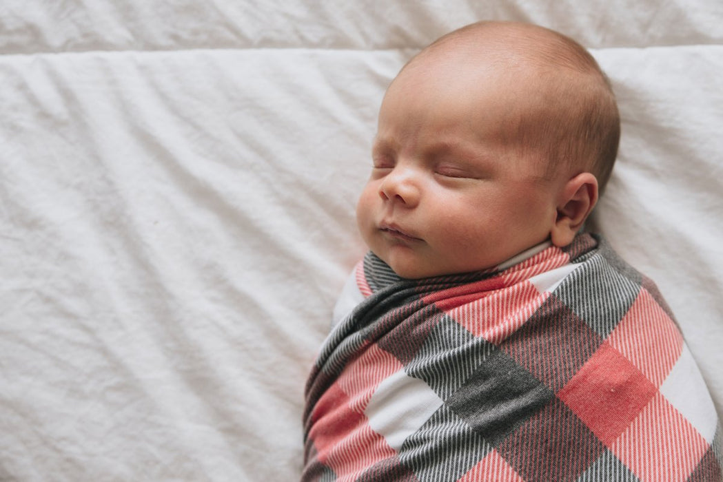 Jack Large Premium Knit Swaddle Blanket | Copper Pearl