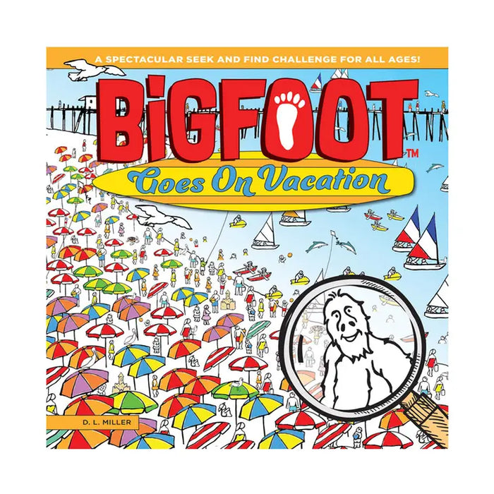 Bigfoot on Vacation Activity Book