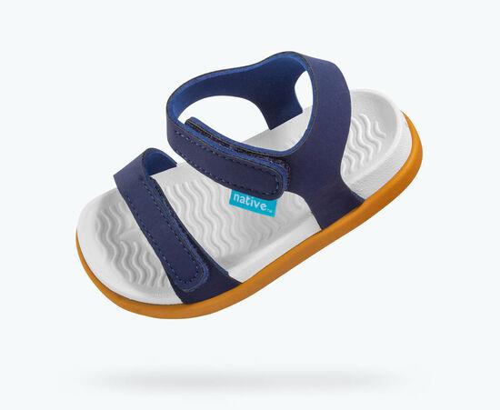 Regatta Blue and Toffee Brown Charley Sandals | Native