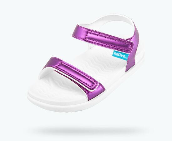 Lavendar Metalic Charley Sandals | Native