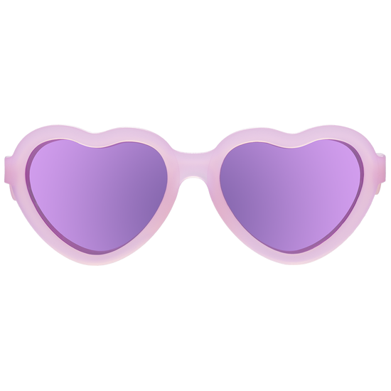 The Influencer Heart Shapped Polarized With Mirrored Lens Sunglasses (3-5) | Babiators