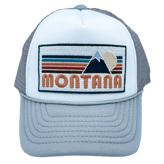 Grey 'Montana' Trucker Hat