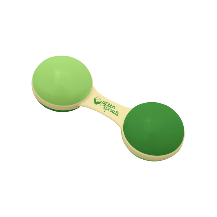 Green Sprout Ware Dumbbell Rattle | Green Sprouts