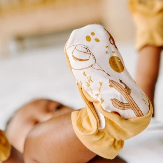 Ochre Classic Baby Boots | Goumi Kids