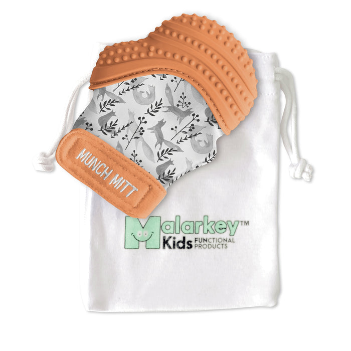 Cinnamon Fox Munch Mitt | Malarkey Kids