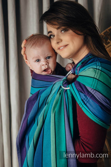 Promenade Gathered Shoulder Ring Sling | Broken Twill Weave 100% Cotton