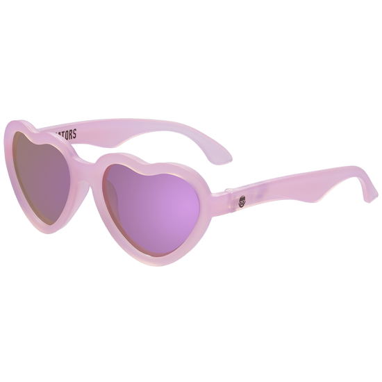 The Influencer Heart Shapped Polarized With Mirrored Lens Sunglasses (3-5) | Babiators