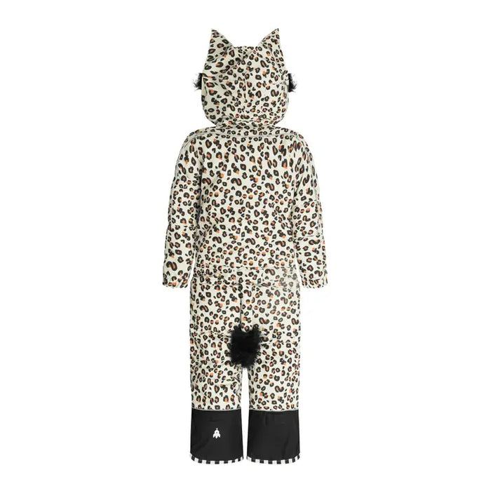 CHEETADO Black Leopard Snowsuit