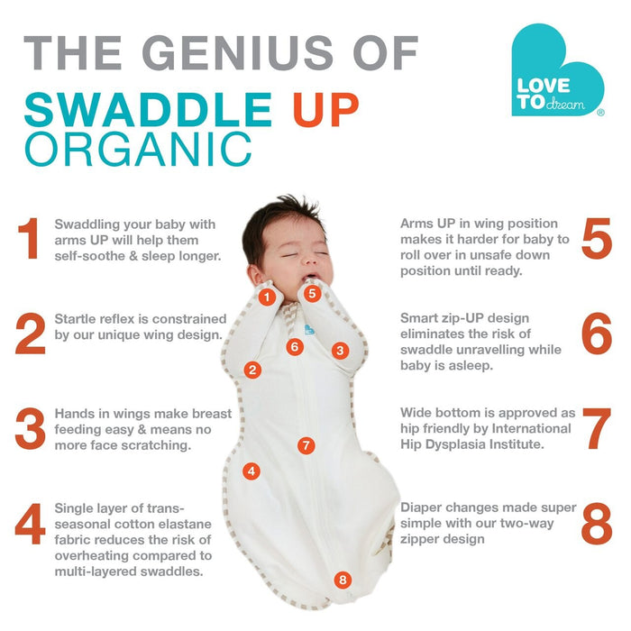 Mint Organic Swaddle UP | Love to Dream