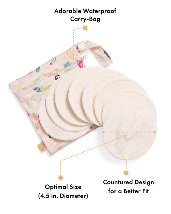 Organic Reusable Nursing Pads