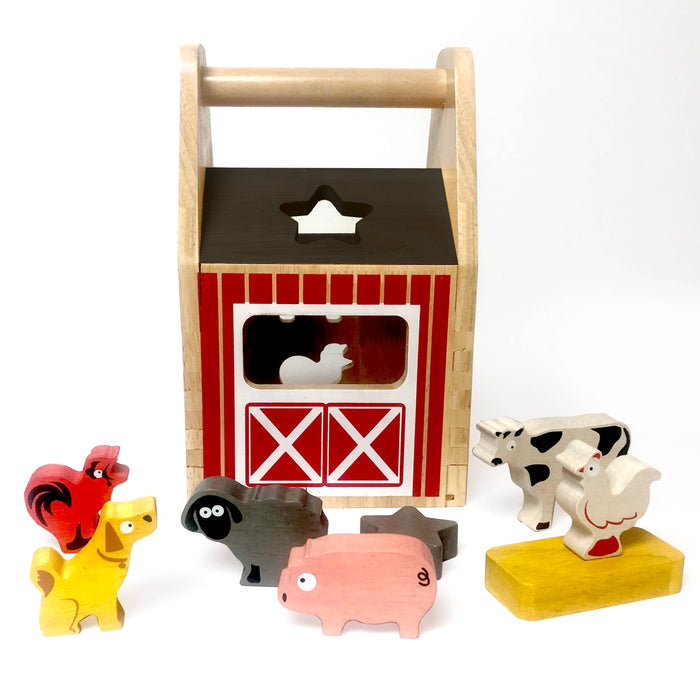 Barnyard Shape Sorter | Begin Again