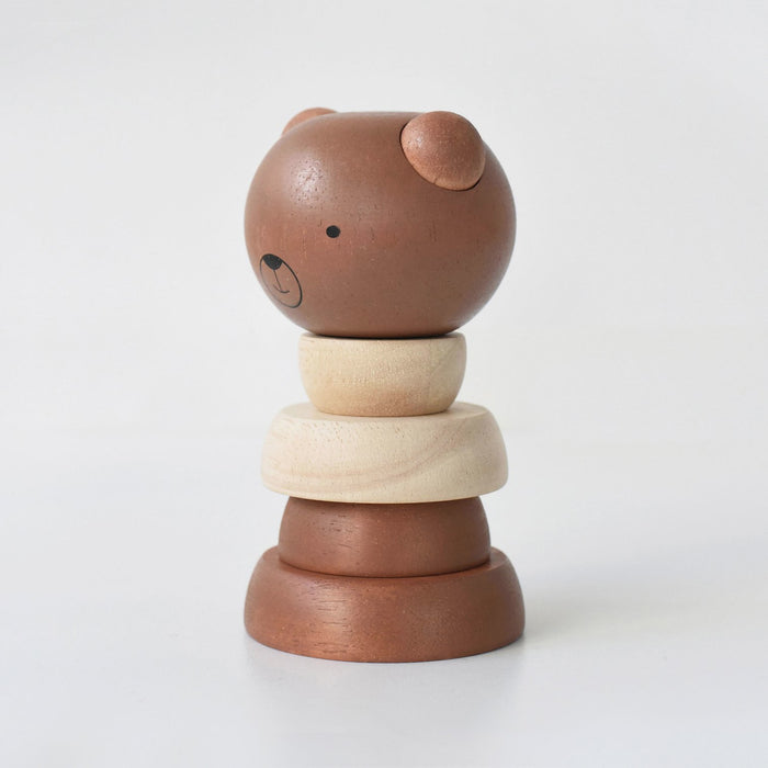 Wood Stacking Bear