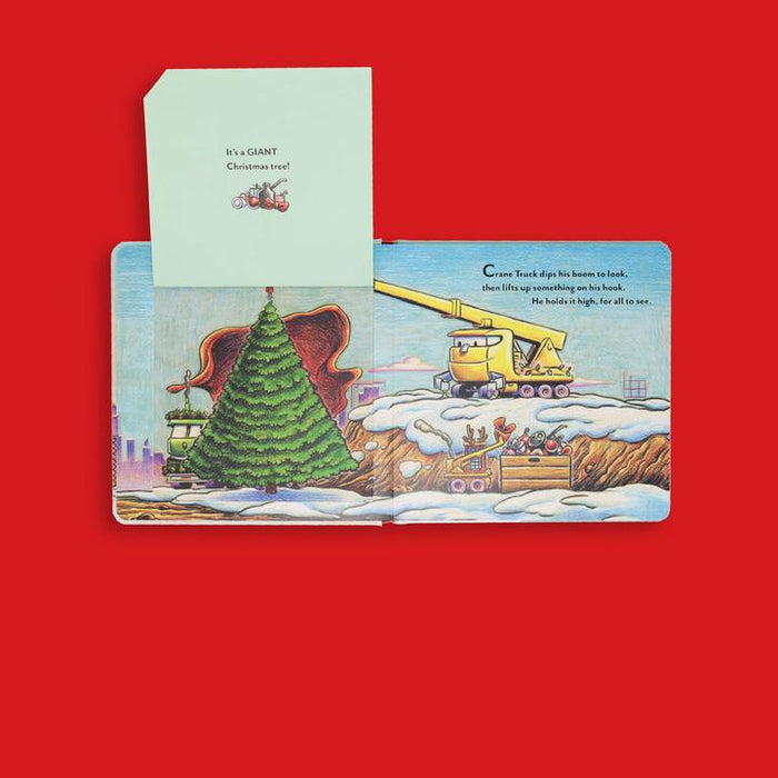 Construction Site: Merry & Bright Lift the Flap Book