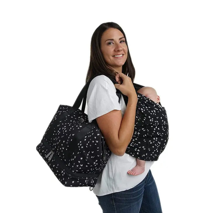 Sweetheart Black Flex Diaper Bag