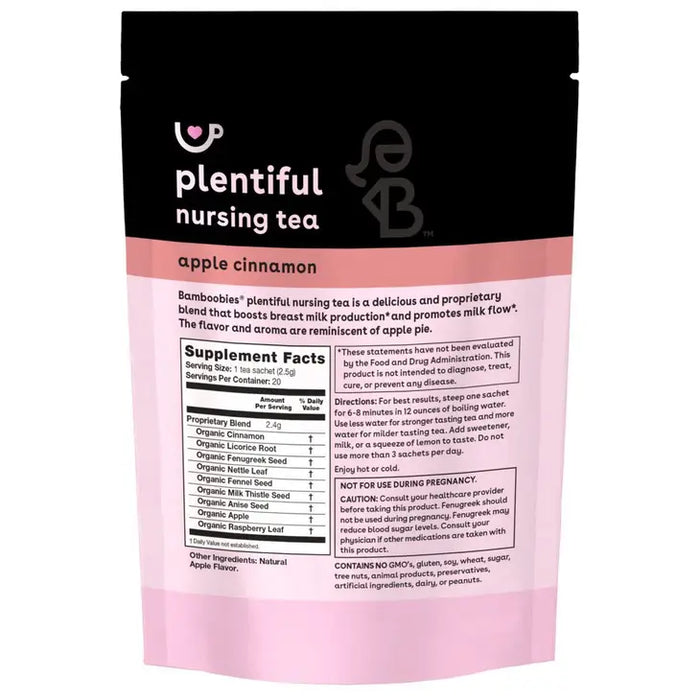 Apple Cinnamon Plentiful Nursing Tea