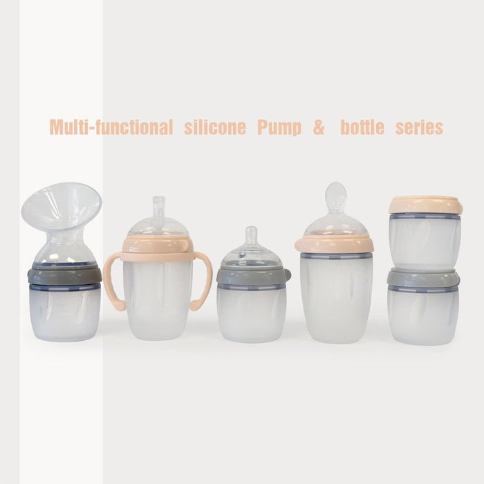 Silicone Breast Pump and Bottle Pack | Haakaa