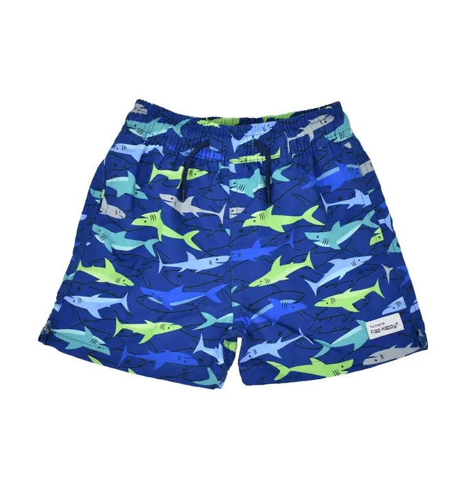 Sharky Wesley Swim Trunks with Mesh Liner