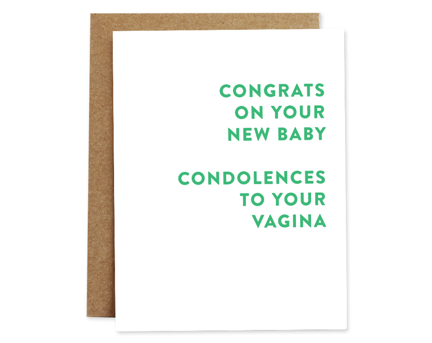 Condolences Baby Card | Rhubarb Paper Co.