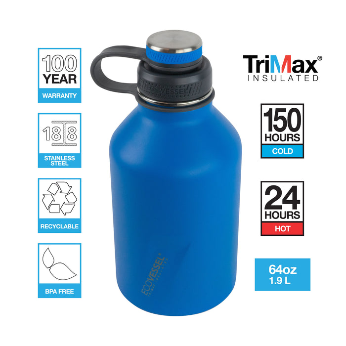 64 oz Insulated Boss Growler