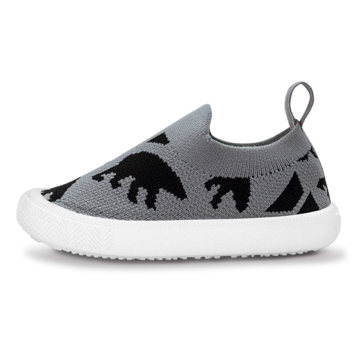 Bear Graphic Knit Shoes