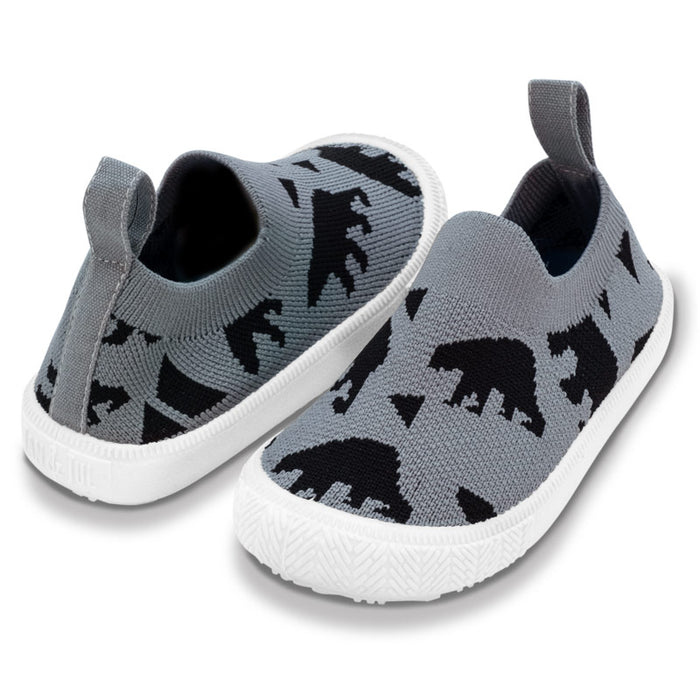 Bear Graphic Knit Shoes