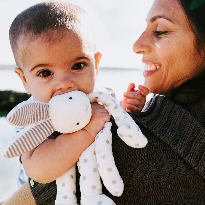 Bloom Dot Silly Buddy Pacifier Holder | Bunnies By the Bay