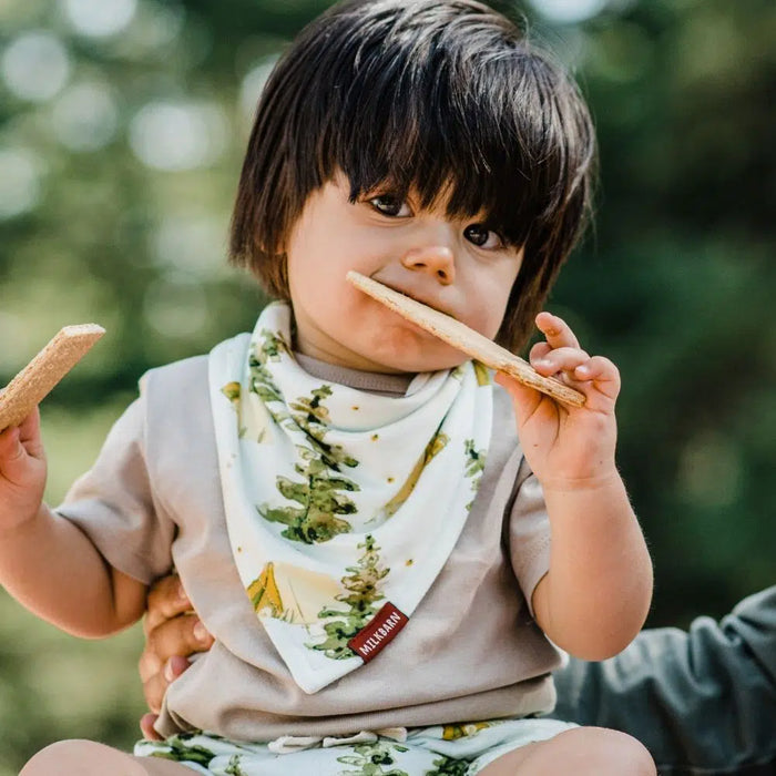 Camping Bamboo Kerchief Bib