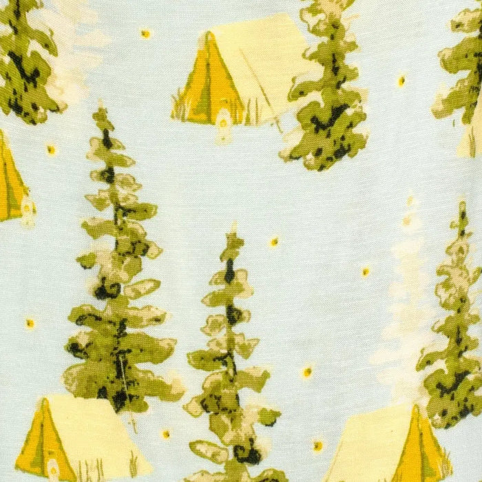 Camping Bamboo Muslin Burp Cloth - 2 Piece Set