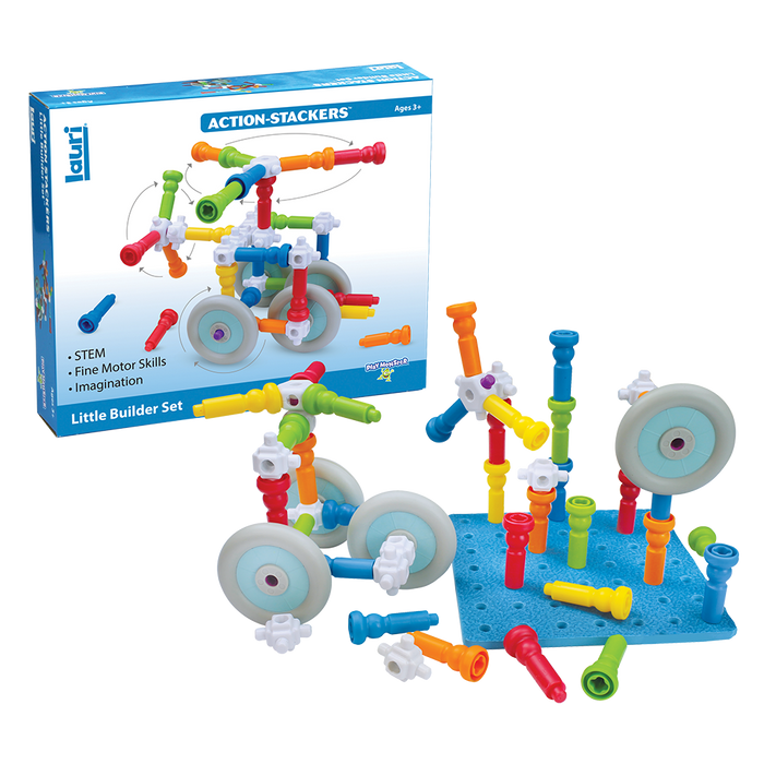 Action-Stackers Little Builders Set | Lauri